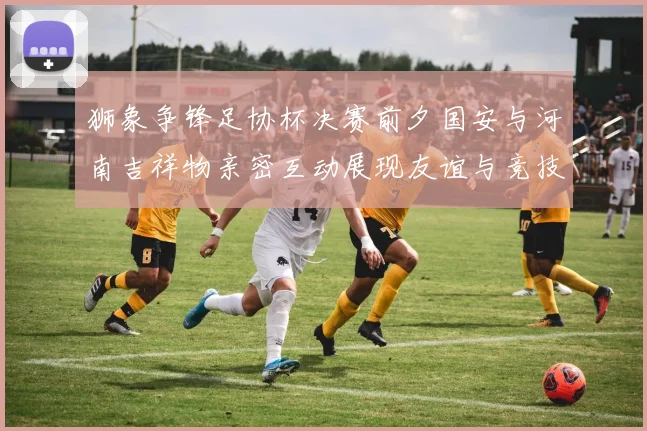 狮象争锋足协杯决赛前夕国安与河南吉祥物亲密互动展现友谊与竞技精神